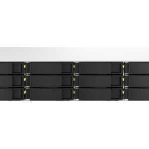 QNAP TS-1264U-RP NAS Rack 2U Intel Celeron 4GB RAM 12 zatok