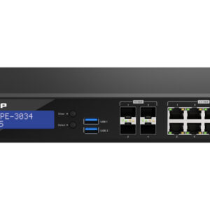 QNAP QuCPE-3034-C3758R-16G - Urządzenie do wirtualizacji sieci brzegowej