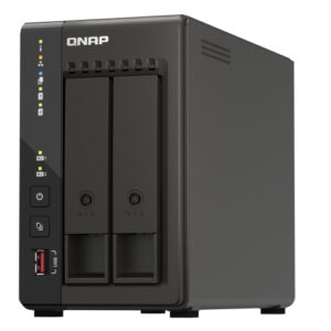 QNAP TS-253E-8G - Serwer NAS Tower z procesorem Intel Celeron
