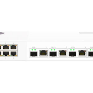 QNAP QSW-M2106-4C przełącznik sieciowy Zarządzany L2 2.5G Ethernet (100/1000/2500) Biały