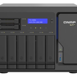 QNAP TS-h886 NAS Tower Intel Xeon D 8GB DDR4 ECC