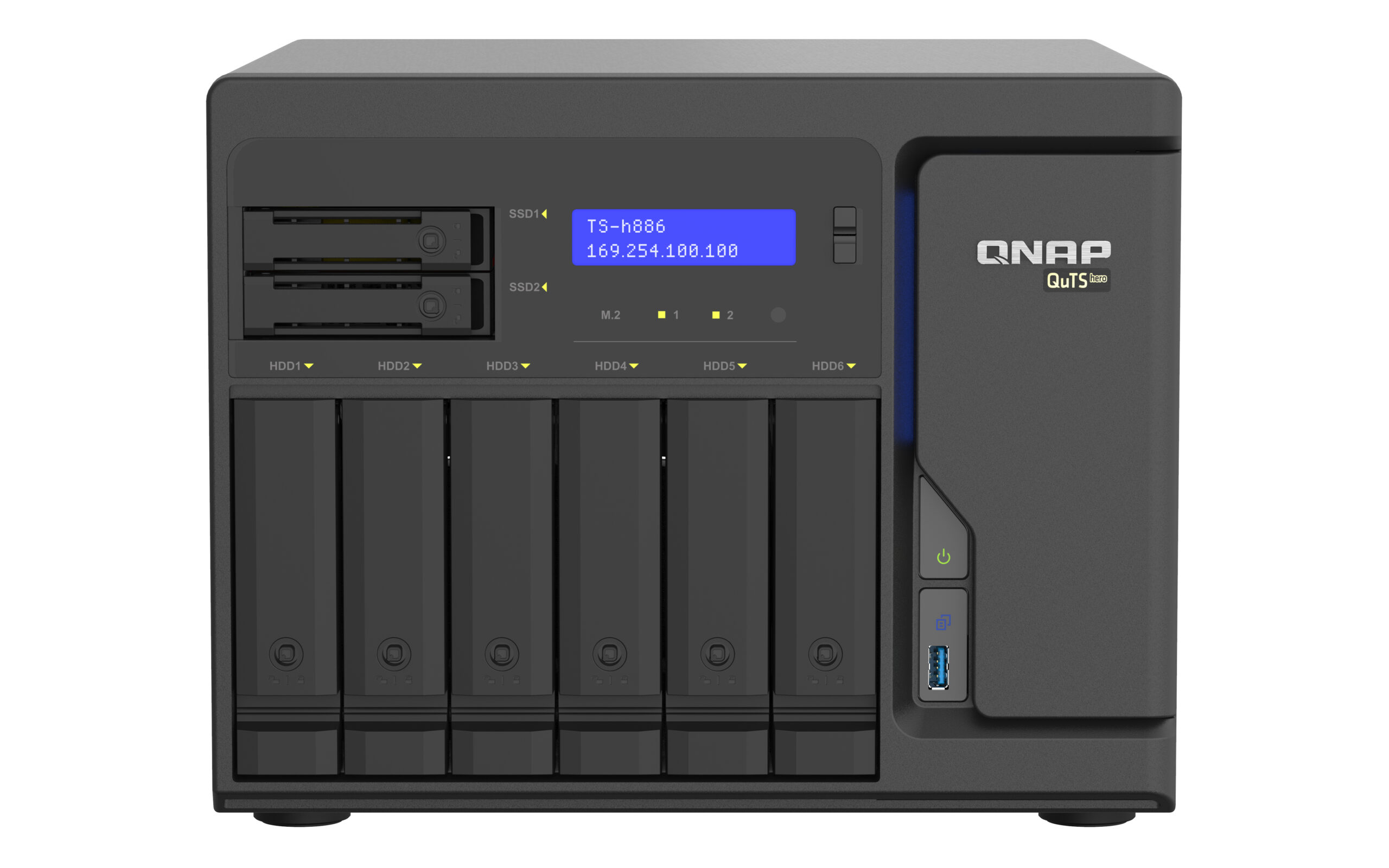 QNAP TS-h886-D1622-16G - Serwer NAS Tower z Intel Xeon D