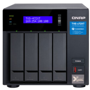 QNAP TVS-472XT-PT-4G - Serwer NAS z Thunderbolt 3 i 10GbE