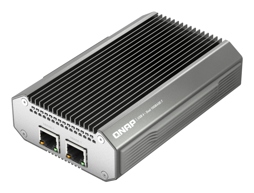 QNAP QNA-UC10G2T - Zewnętrzna karta sieciowa 10GbE USB-C