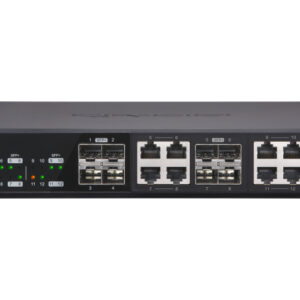 QNAP QSW-1208-8C - Niezarządzalny przełącznik sieciowy 10GbE/25GbE