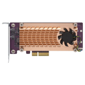QNAP QM2-2P-244A - Karta Rozszerzeń M.2 NVMe PCIe