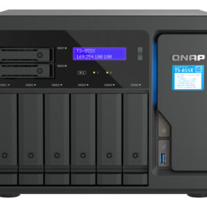 QNAP TS-855X-8G - Serwer NAS Tower z procesorem Intel Atom