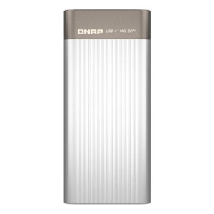 QNAP QNA-UC10G1SF - Zewnętrzna karta sieciowa 10GbE SFP+ przez USB 4