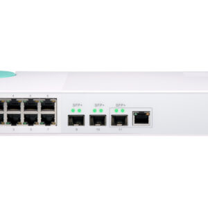 QNAP QSW-308-1C - Niezarządzalny przełącznik sieciowy 10GbE SFP+ i Gigabit Ethernet