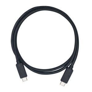 QNAP USB3.1 GEN2 10G 1.0M TYPE-C TO TYPE-C CABLE kabel USB USB 3.2 Gen 2 (3.1 Gen 2) 1 m USB C Czarny