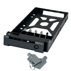 QNAP TRAY-25-BLK01 - Tacka montażowa dysku 2.5" z zamkiem