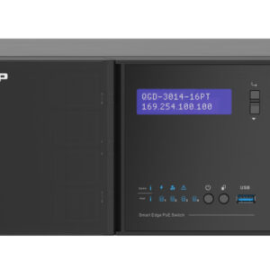 QNAP QGD-3014-16PT-8G - Zarządzany przełącznik sieciowy PoE z funkcjami NAS