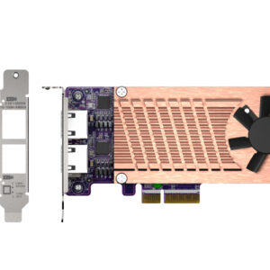 QNAP QM2-2P2G2T - Karta Rozszerzeń PCIe z 2.5GbE i M.2 NVMe