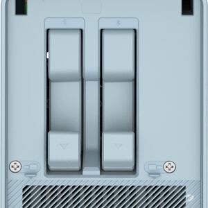 QNAP QMiroPlus-201W NAS Desktop Intel® Celeron® J4125 4 GB DDR4 0 TB QNAP Turbo System Niebieski