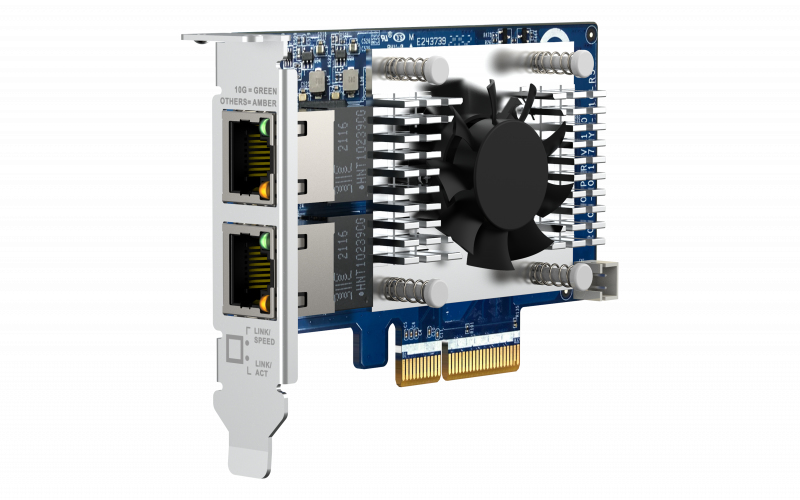 QNAP QXG-10G2TB - Dwuportowa karta sieciowa 10GbE - obrazek 4