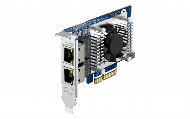 QNAP QXG-10G2TB - Dwuportowa karta sieciowa 10GbE - obrazek 5