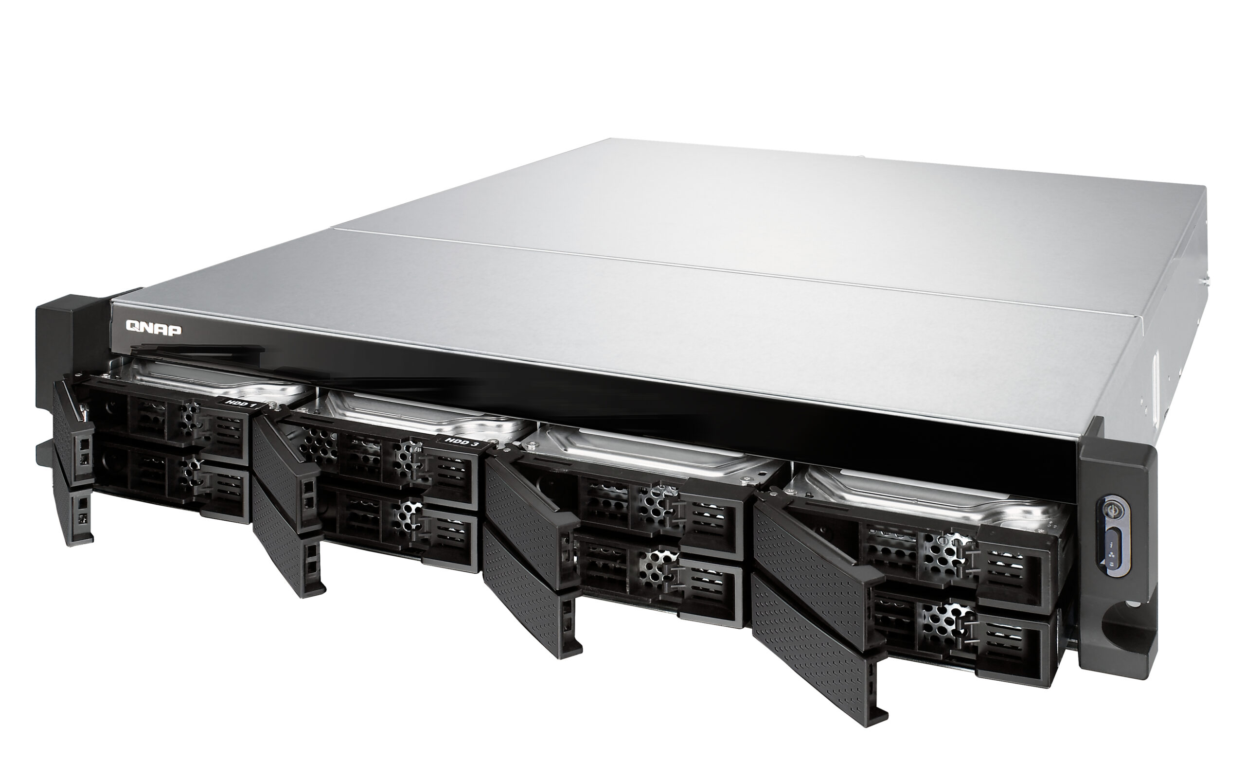 QNAP TS-877XU-RP-3600-8G - Serwer NAS Rack 2U - obrazek 3