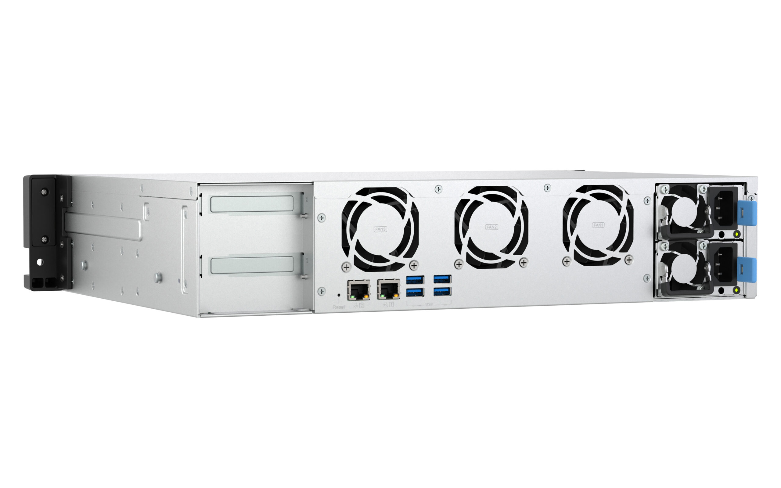 QNAP TS-855EU-RP-8G - Płytki serwer NAS 2U do szafy rack - obrazek 3
