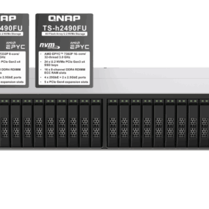 QNAP TS-h2490FU-7302P-128G All-Flash NVMe NAS