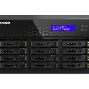 QNAP TS-h1290FX NAS Tower EPYC 7302P 256 GB DDR4 0 TB QuTS hero Czarny