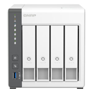 QNAP TS-433 NAS Tower ARM Cortex-A55 4GB RAM