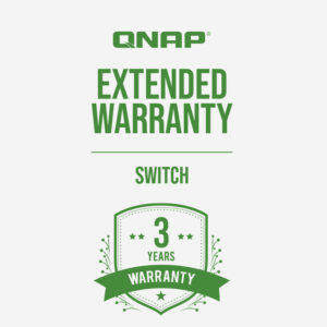 QNAP LW-SWITCH-GREEN-3Y-EI - Rozszerzona Gwarancja na 3 Lata