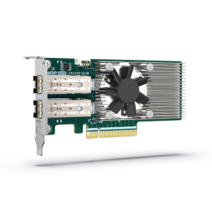 QNAP QXG-25G2SF-BCM - Dwuportowa Karta Sieciowa 25GbE