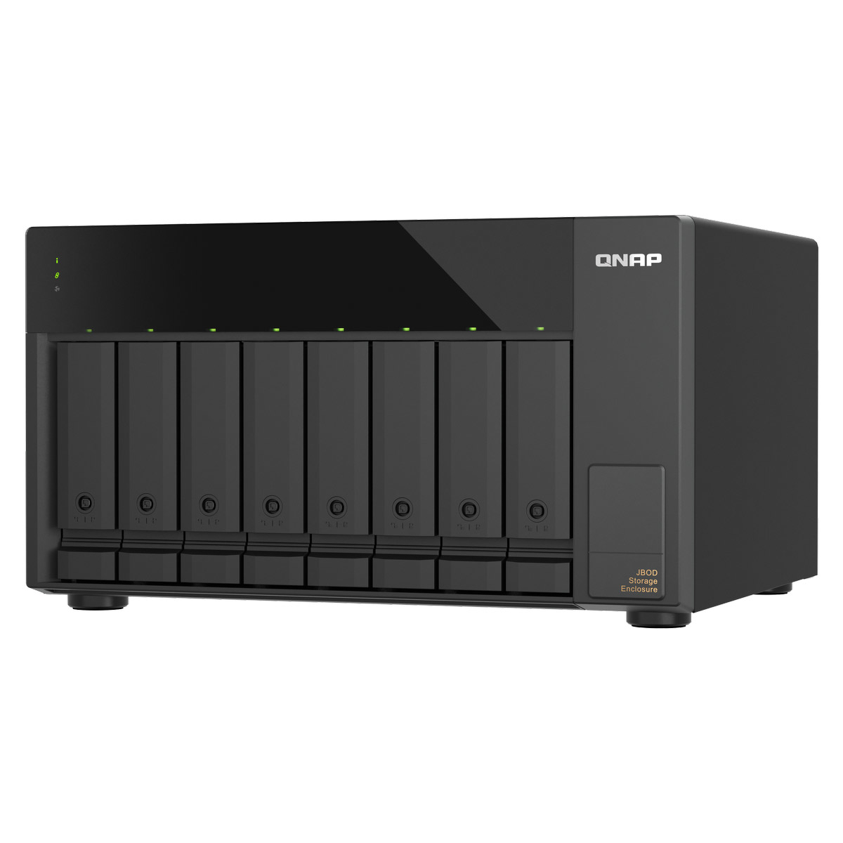 QNAP TL-D810TC4 - 8-zatokowa jednostka rozszerzająca JBOD USB 4 - obrazek 3