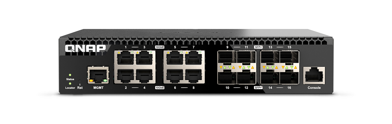 QNAP QSW-M3216R-8S8T - Zarządzany przełącznik sieciowy 10GbE L2/L3