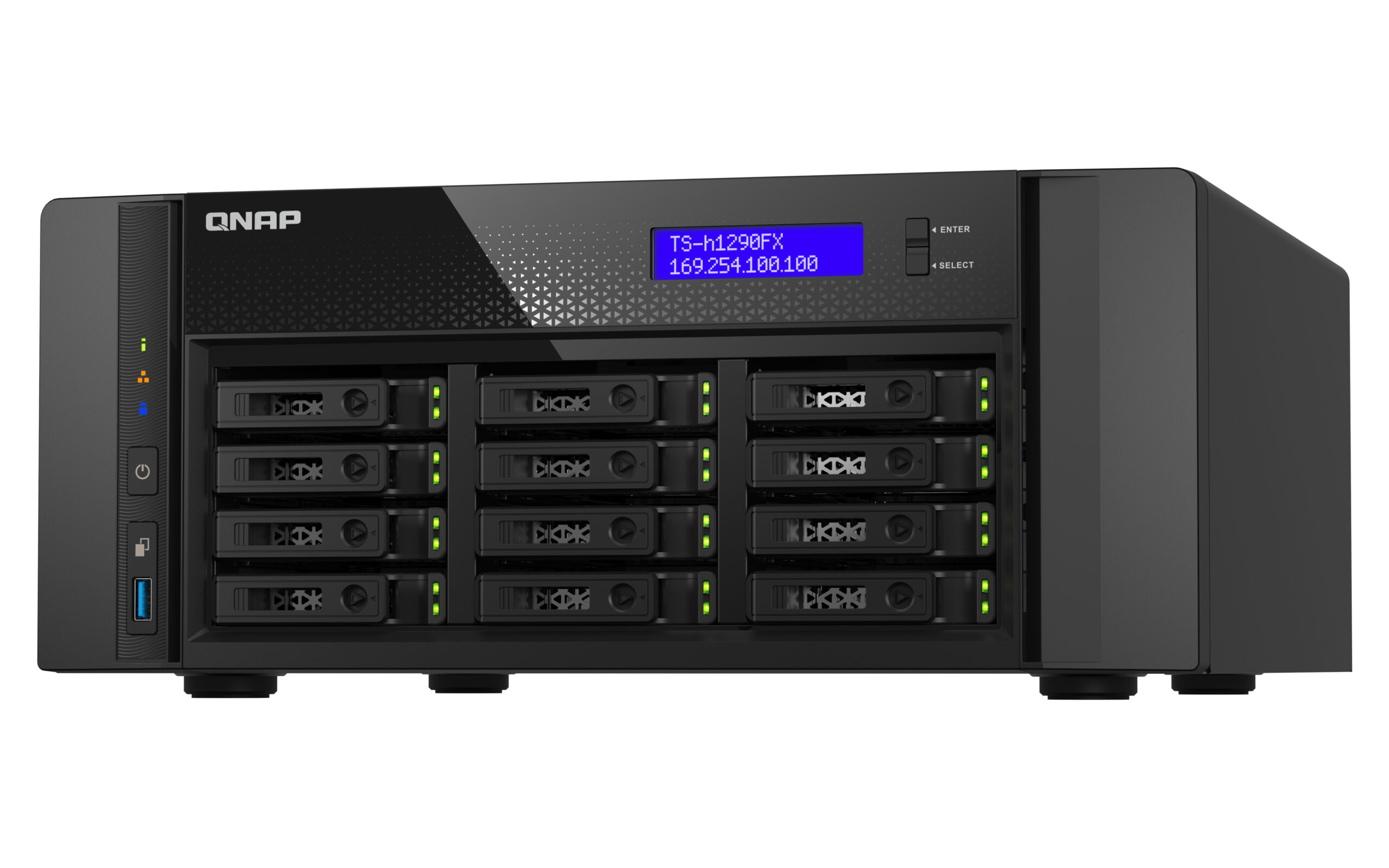 Serwer plików NAS QNAP TS-h1290FX-7302P-256G - obrazek 3