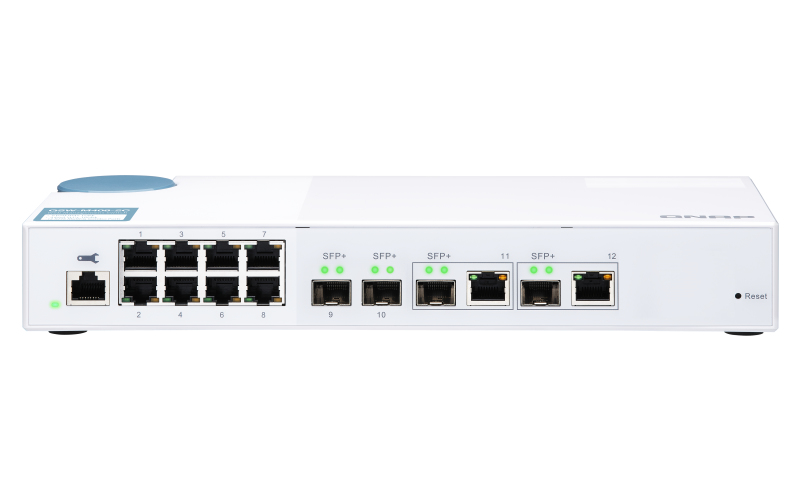 QNAP QSW-M408-2C - Zarządzalny przełącznik sieciowy L2 10GbE