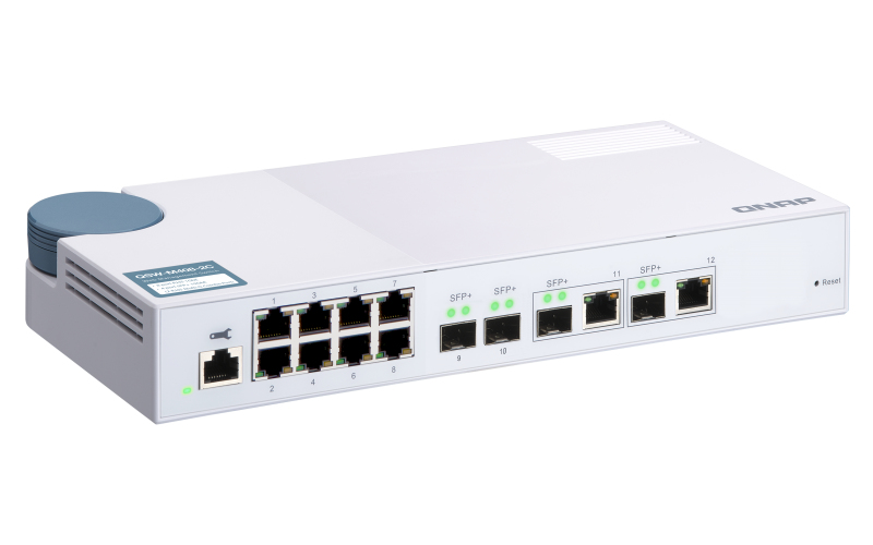 QNAP QSW-M408-2C - Zarządzalny przełącznik sieciowy L2 10GbE - obrazek 5
