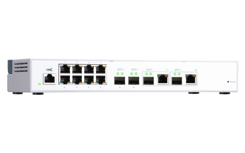 QNAP QSW-M408-2C - Zarządzalny przełącznik sieciowy L2 10GbE - obrazek 3