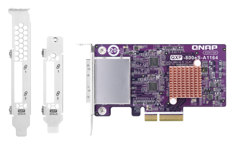 QNAP QXP-800eS-A1164 Adapter Mini-SAS PCIe