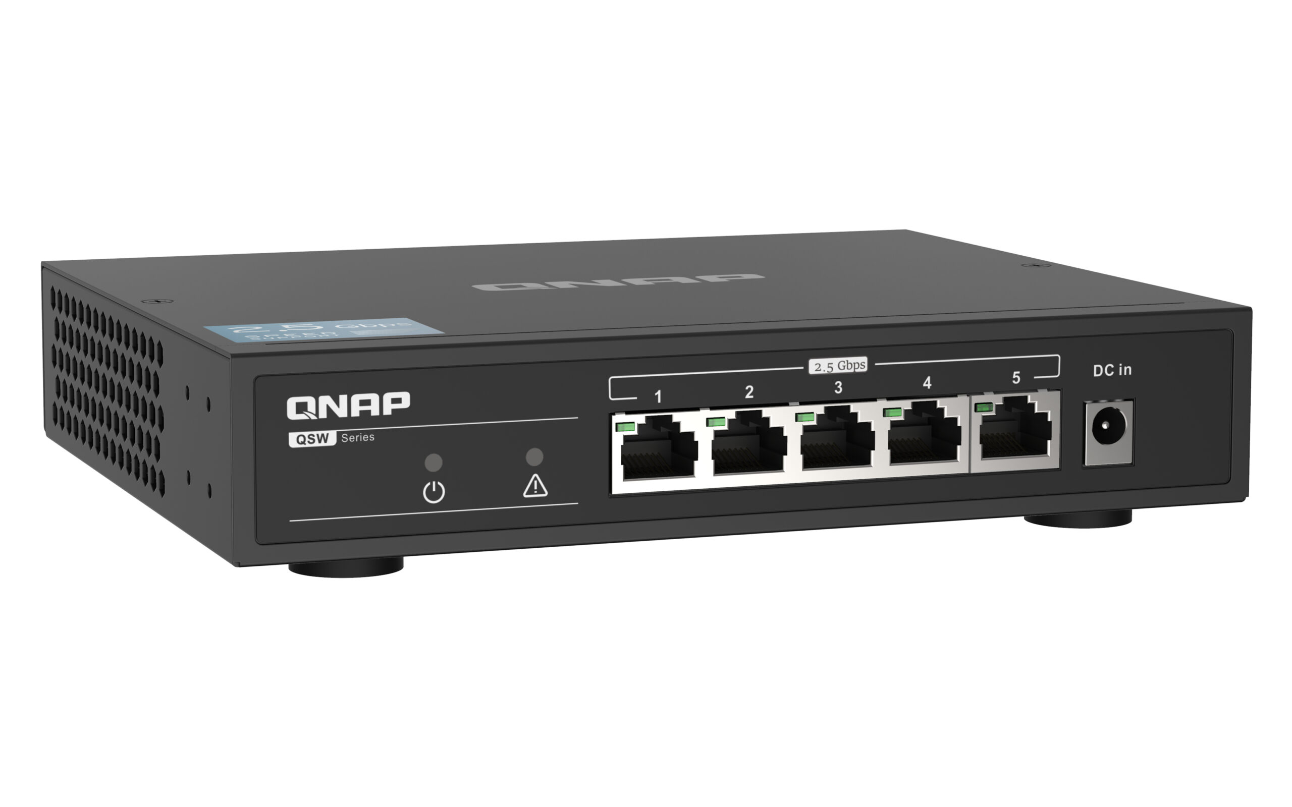 QNAP QSW-1105-5T - Niezarządzalny przełącznik sieciowy 5x 2.5GbE - obrazek 4