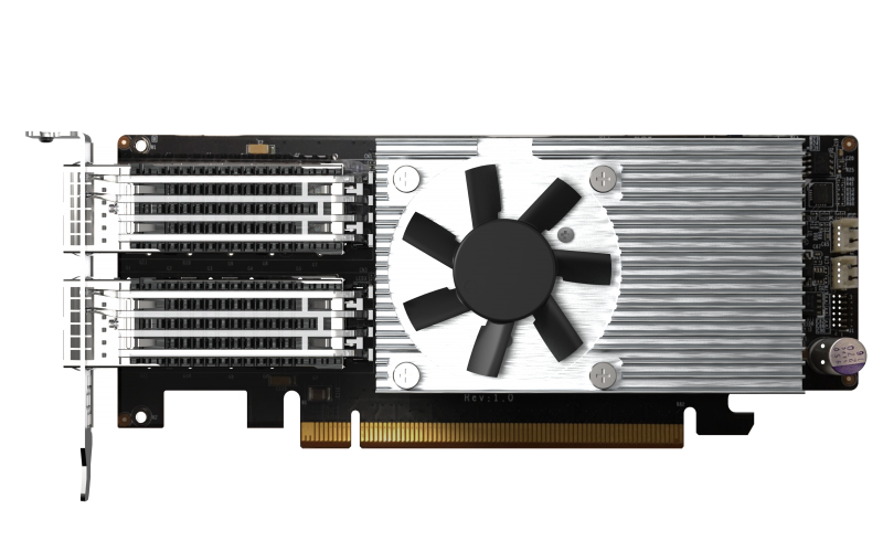 QNAP QXG-100G2SF-E810 - Karta Sieciowa 100GbE z Kontrolerem Intel® E810