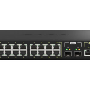 QNAP QSW-M2116P-2T2S - Zarządzany Przełącznik L2 2.5GbE PoE+