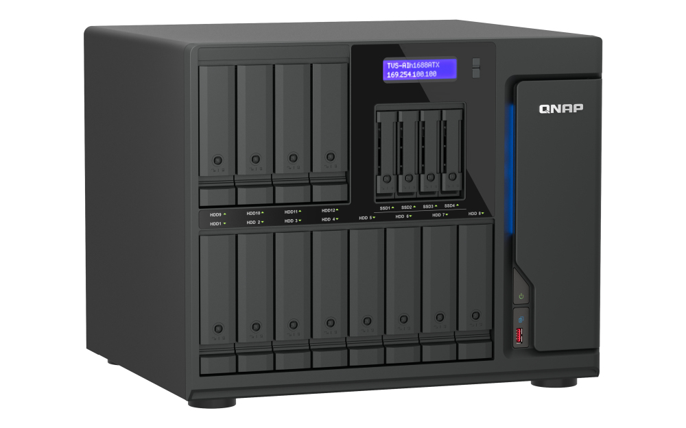 QNAP TVS-AIh1688ATX-U7-32G - Serwer NAS Tower z Akceleracją AI - obrazek 5
