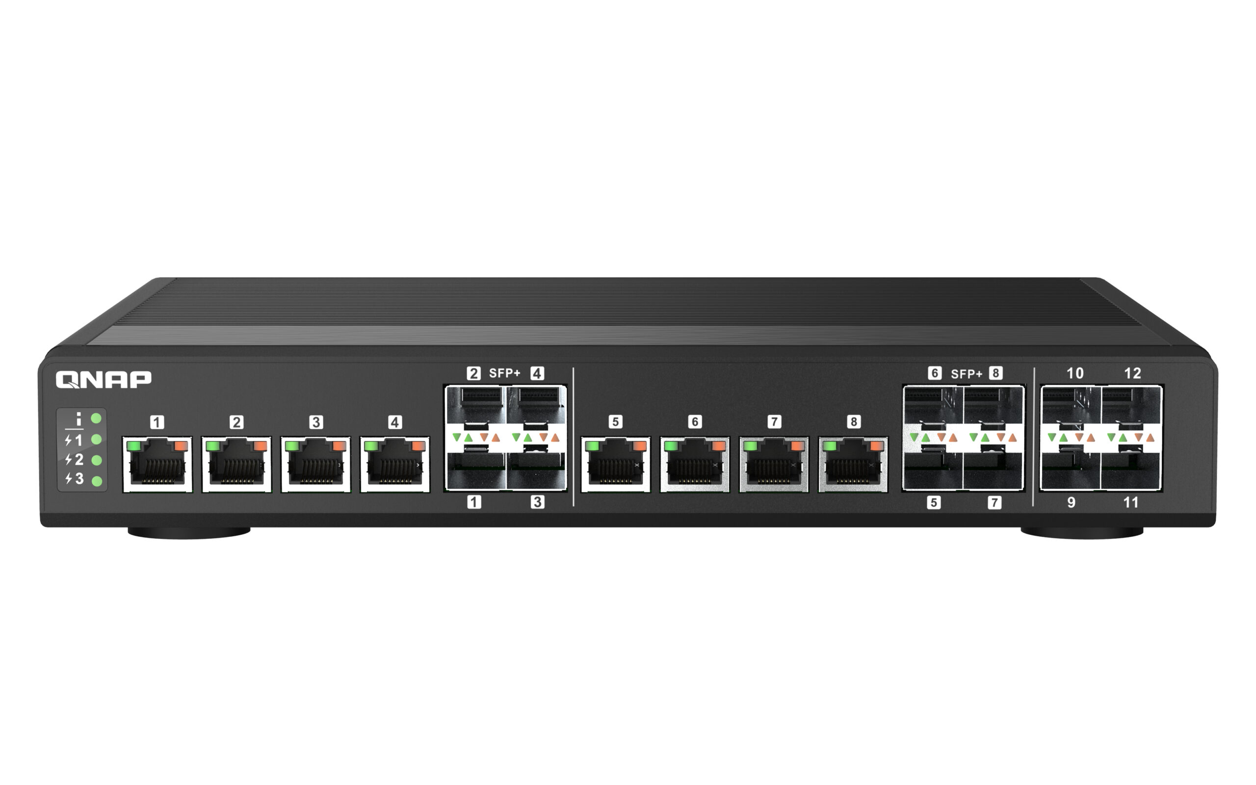 QNAP QSW-IM1200-8C Przemysłowy Zarządzany Przełącznik Sieciowy 10GbE