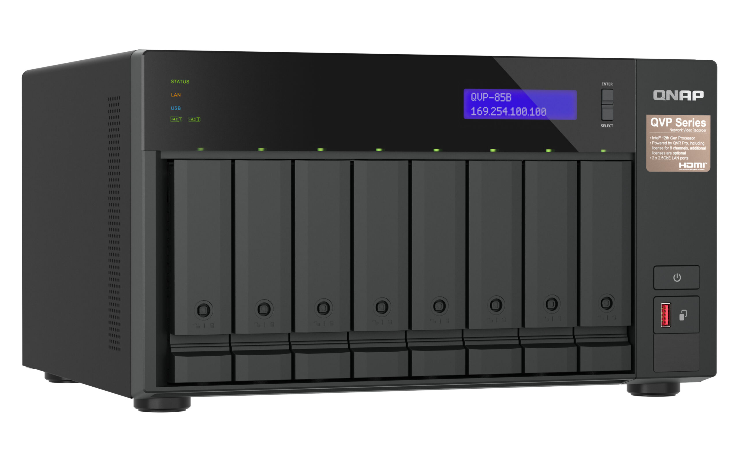 QNAP QVP-85B Serwer Nadzoru Sieciowego Tower