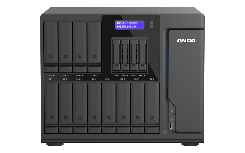 QNAP TVS-AIh1688ATX-U7-32G - Serwer NAS Tower z Akceleracją AI