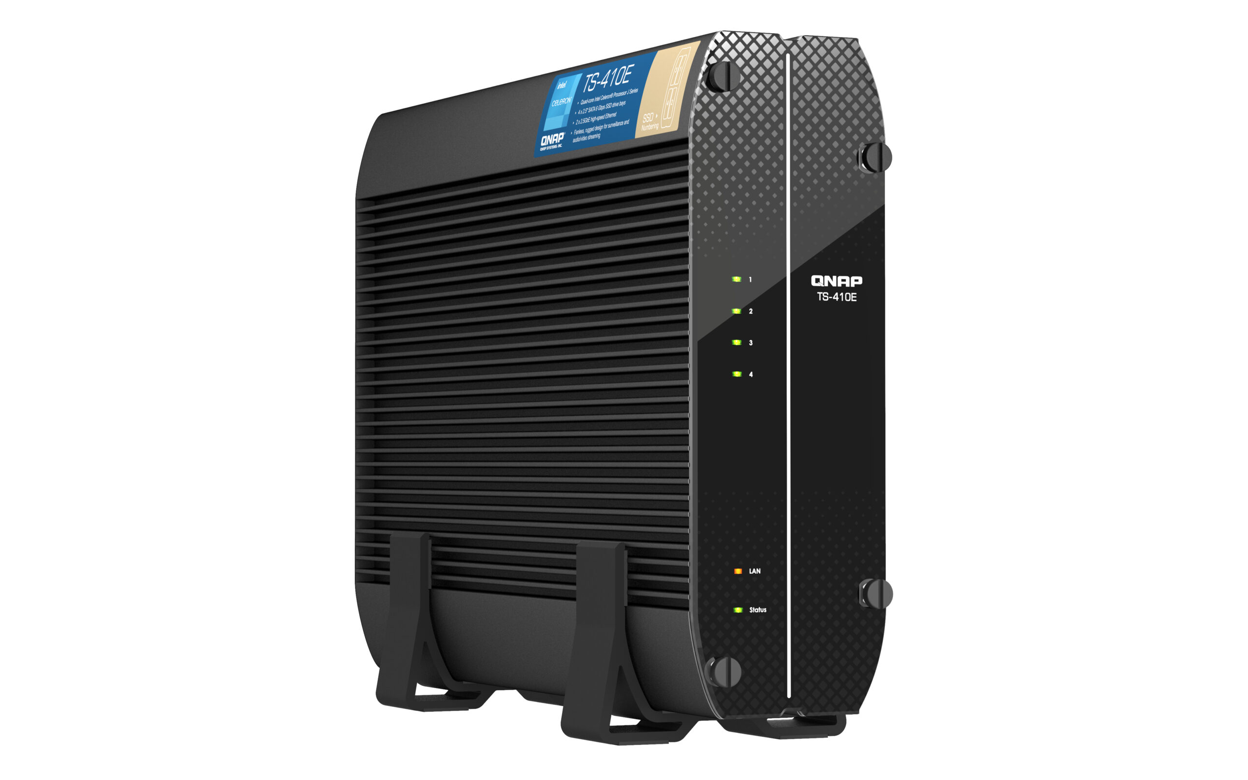 QNAP TS-410E-8G - Serwer NAS Tower z procesorem Intel Celeron - obrazek 5