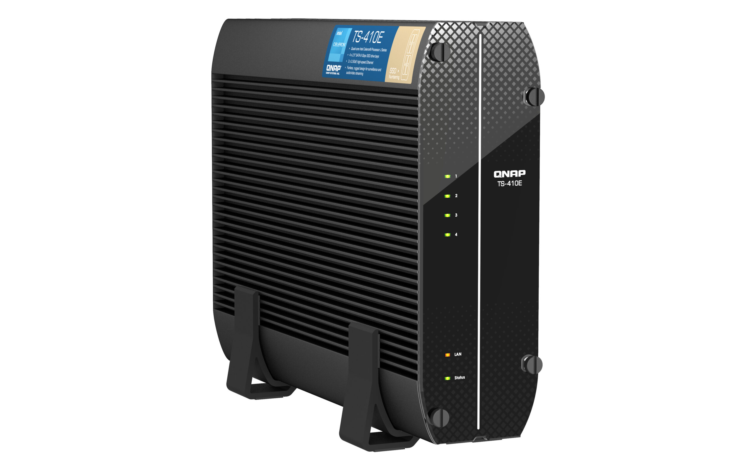 QNAP TS-410E-8G - Serwer NAS Tower z procesorem Intel Celeron - obrazek 4