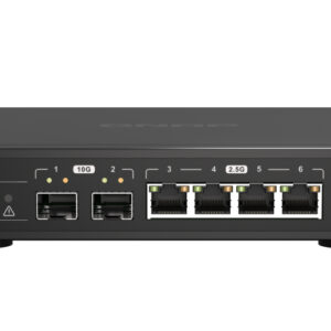 QNAP QSW-2104-2S - Niezarządzany Przełącznik Sieciowy 2.5GbE