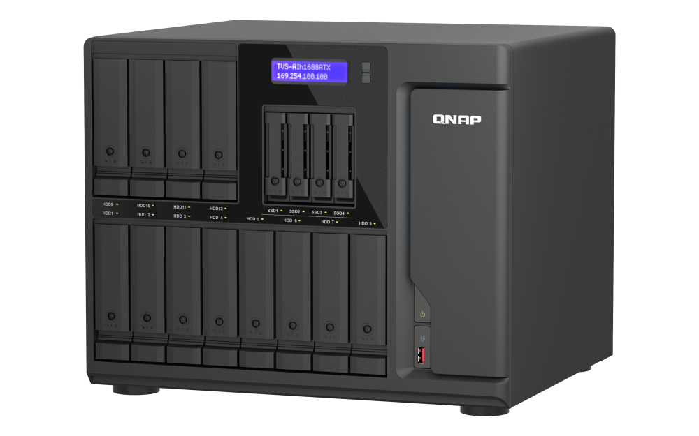 QNAP TVS-AIH1688ATX-U9-48G Serwer Danych NAS Tower - obrazek 5