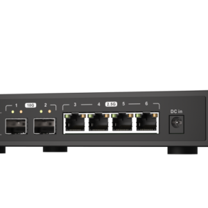 QNAP QSW-2104-2S - Niezarządzany przełącznik sieciowy 2.5GbE/10GbE