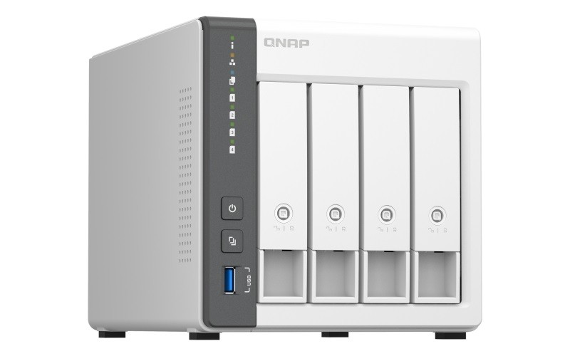 QNAP TS-433 NAS Tower ARM Cortex-A55 4GB RAM - obrazek 3