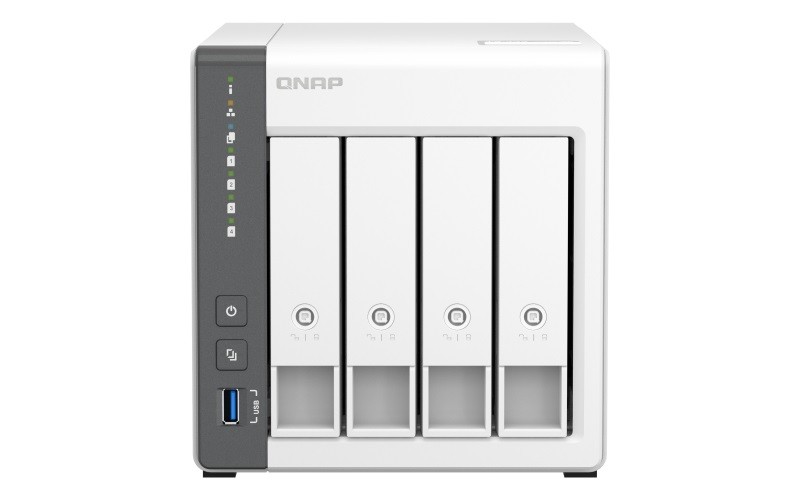 QNAP TS-433 NAS Tower ARM Cortex-A55 4GB RAM - obrazek 4